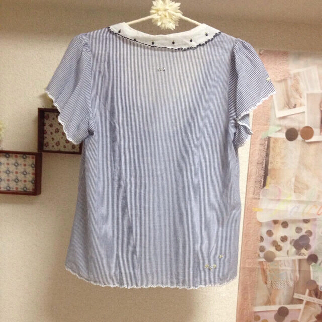 franche lippee(フランシュリッペ)のフランシュリッペ＊ハネブラウス♪ レディースのトップス(シャツ/ブラウス(半袖/袖なし))の商品写真