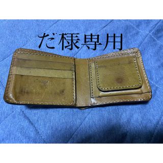 ヘルツ(HERZ)のヘルツ  二つ折り財布 グリーン(折り財布)