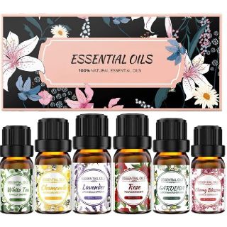 アロマオイル 精油 エッセンシャルオイル 10ml　6本 ギフトセット(エッセンシャルオイル（精油）)