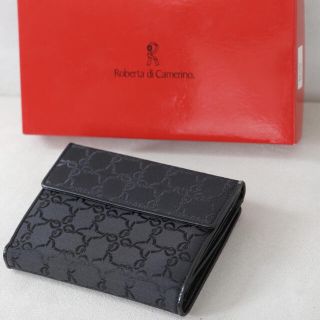 ☆Roberta di Camerino ナイロンダブルホックコンパクト 財布☆(折り財布)