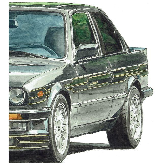 GC-1463 BMW ALPINA/325限定版画直筆サイン額装作家平右ヱ門 5