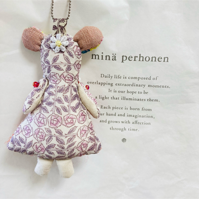 mina perhonen(ミナペルホネン)のぽん⭐︎様　専用 ハンドメイドのファッション小物(バッグチャーム)の商品写真