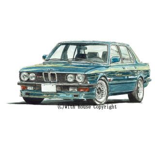 GC-1466 BMW ALPINA B9/C2限定版画サイン額装作家平右ヱ門