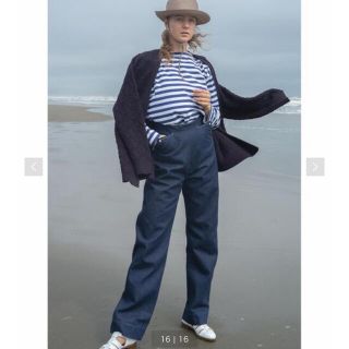 ユナイテッドアローズ(UNITED ARROWS)の専用loeff デニムランチパンツ　navy(デニム/ジーンズ)