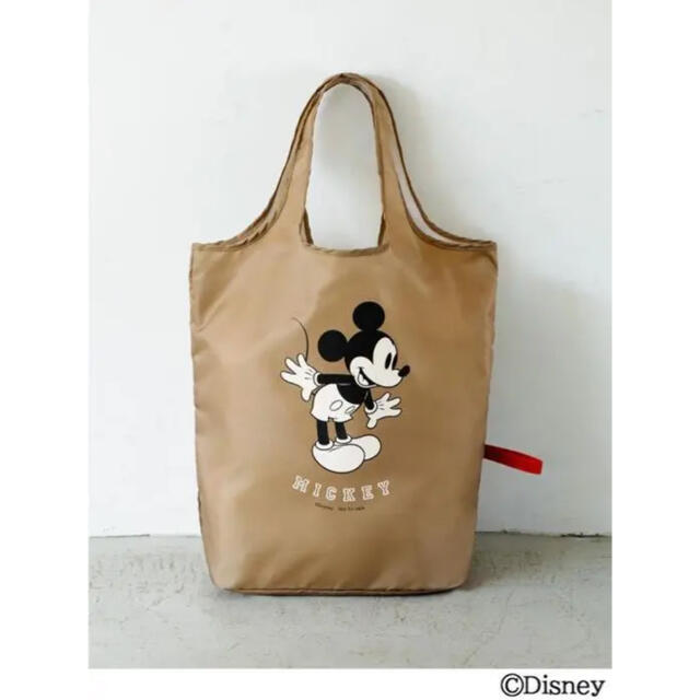 Disney(ディズニー)のレタスクラブ付録 ミッキー でかエコバッグ レディースのバッグ(エコバッグ)の商品写真