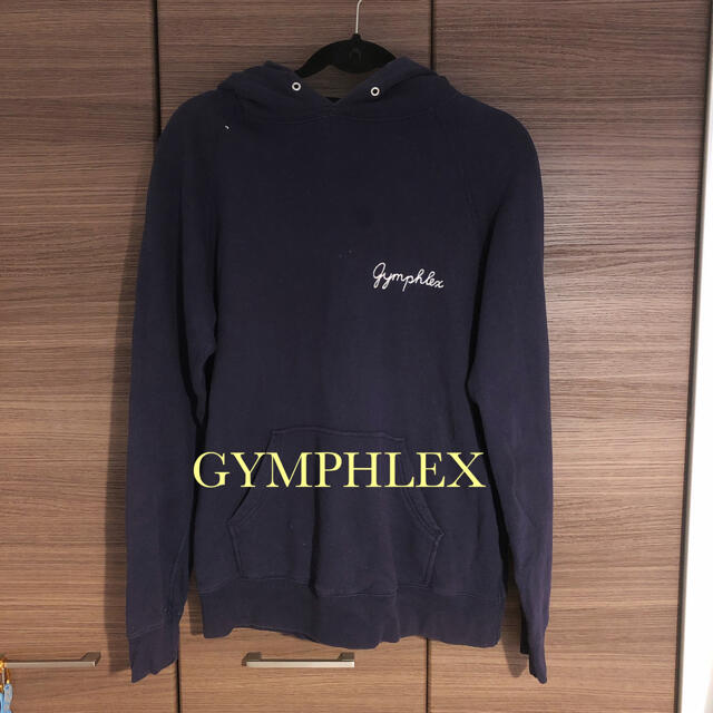 GYMPHLEX(ジムフレックス)のGymphlex  フーディ　ネイビー メンズのトップス(パーカー)の商品写真