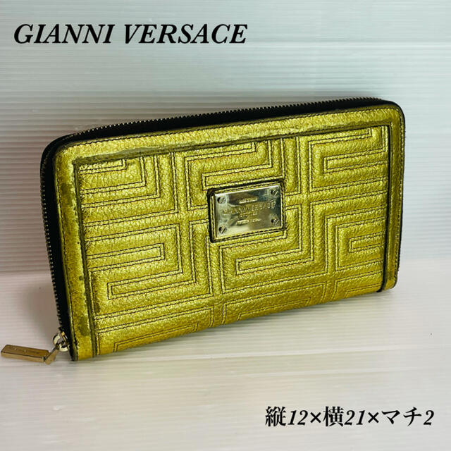 Gianni Versace - 良品 GIANNI VERSACE ヴェルサーチ 長財布の通販 by
