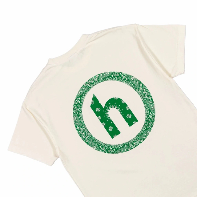 HIDDEN NY Paisley Logo Tee Natural 高質 38.0%割引 www.gold-and