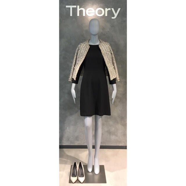 theory(セオリー)のTheory 20ss ツイードセットアップ レディースのジャケット/アウター(ノーカラージャケット)の商品写真