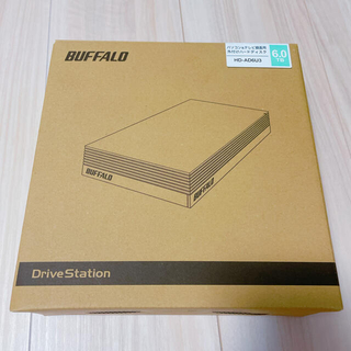 バッファロー(Buffalo)のBUFFALO外付けハードディスク6TB　HDD(その他)