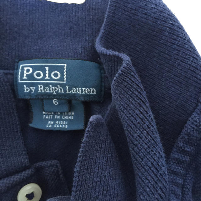 Ralph Lauren(ラルフローレン)のラルフローレンのネイビーセット 6T 【送料込】 キッズ/ベビー/マタニティのキッズ服男の子用(90cm~)(Tシャツ/カットソー)の商品写真