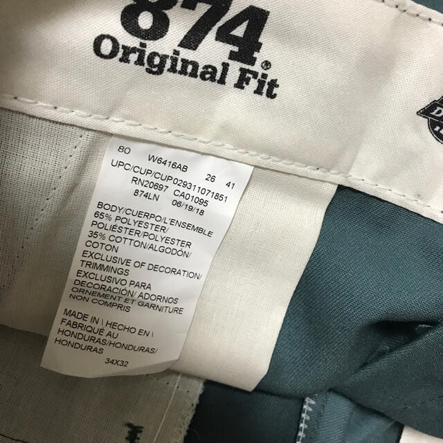 Dickies(ディッキーズ)のぺいちゃん【勇者】専用！！Dickies 874 【希少色 リンカーングリーン メンズのパンツ(ワークパンツ/カーゴパンツ)の商品写真