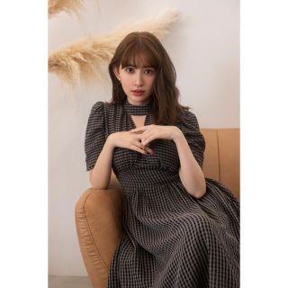 スナイデル(SNIDEL)のHer lip to ハーリップトゥ Striped Midi Dress(ロングワンピース/マキシワンピース)