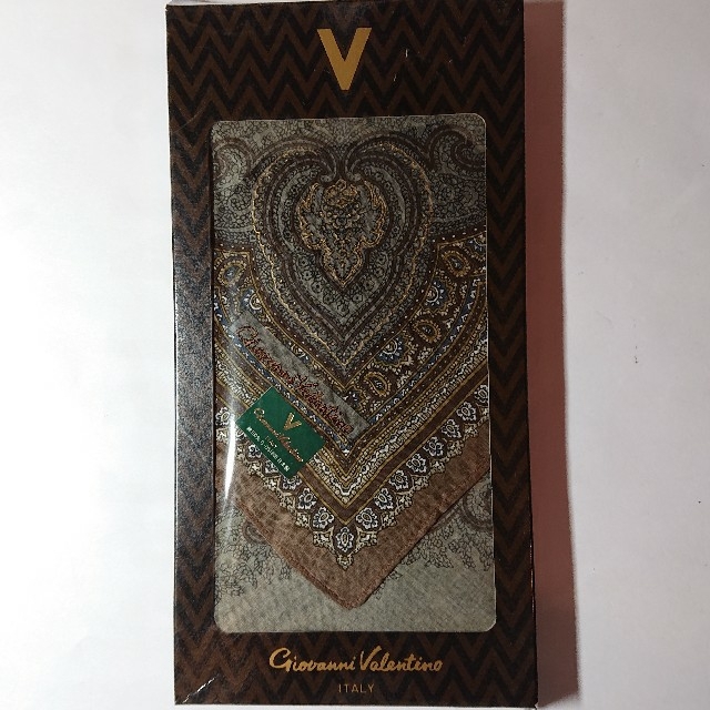 GIANNI VALENTINO(ジャンニバレンチノ)のGIANNI VALENTINO   ハンカチ メンズのファッション小物(ハンカチ/ポケットチーフ)の商品写真