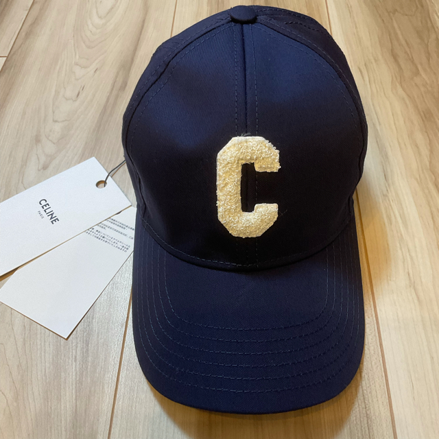 celine - CELINE イニシャル ベースボールキャップ / コットン Sの通販