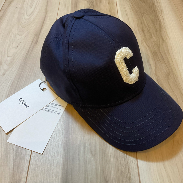 celine - CELINE イニシャル ベースボールキャップ / コットン Sの通販 