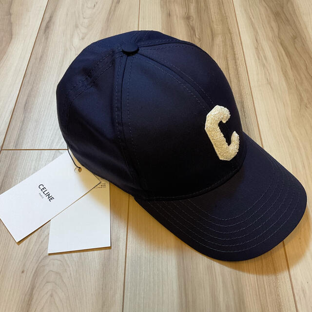 celine(セリーヌ)のCELINE イニシャル ベースボールキャップ / コットン　L レディースの帽子(キャップ)の商品写真