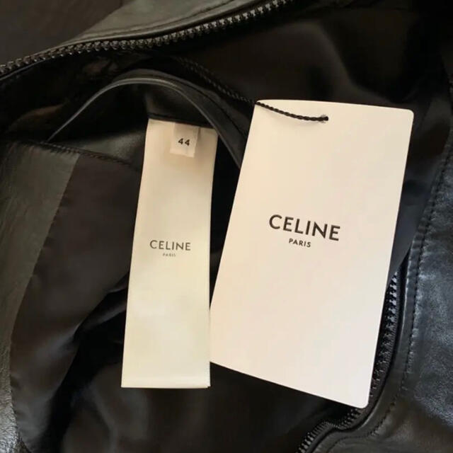 CELINE セリーヌ ドラム ラムスキン レザージャケット44エディ着用