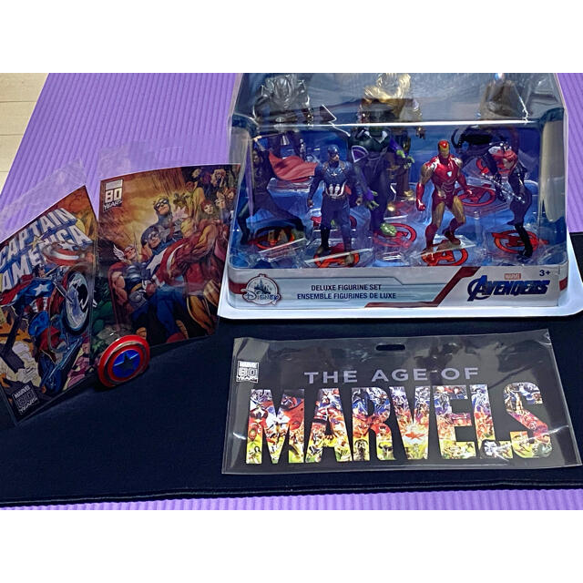 MARVEL - マーベル アベンジャーズ フィギュア セットの通販 by さ