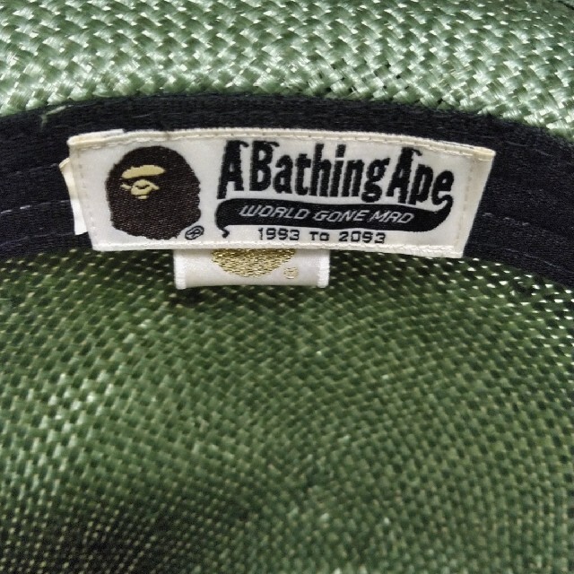 A BATHING APE(アベイシングエイプ)のA Bashing APE 麦わら帽子 メンズの帽子(その他)の商品写真