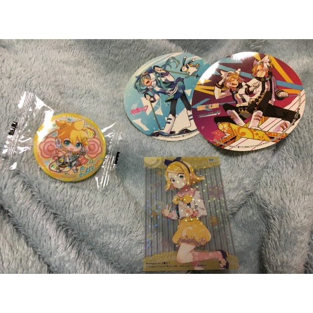 ボカロ 鏡音リン レン アクリルキーホルダー クリアファイル