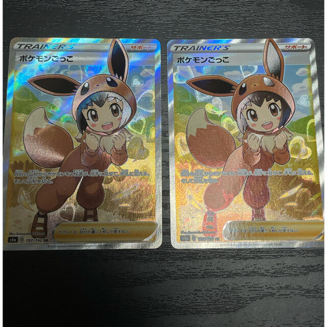 ポケモンごっこ2枚セット