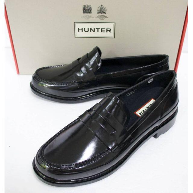 HUNTER(ハンター)の定価16500 新品 本物 HUNTER メンズ ローファー JP27 2040 メンズの靴/シューズ(長靴/レインシューズ)の商品写真
