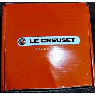 ルクルーゼ(LE CREUSET)の未使用 ル・クルーゼ シグニチャー ココット・ロンド 22cm オレンジ(鍋/フライパン)