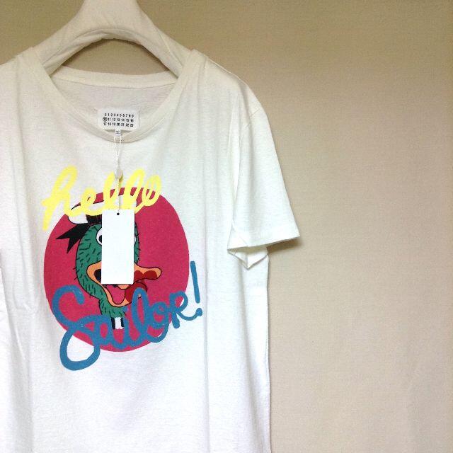 通販爆買い Maison Martin Margiela - 新品 48 19ss マルジェラ sailor キャラ Tシャツ 白 950の通販 by Hiro1313|マルタンマルジェラならラクマ お得爆買い