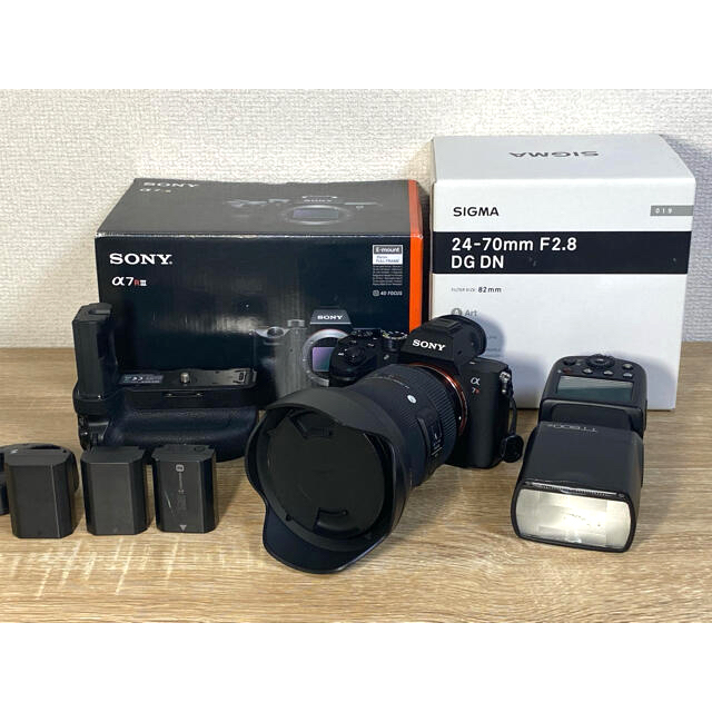 SONY α7Rⅲ a7r3 SIGMA 24-70mm f2.8 artスマホ/家電/カメラ
