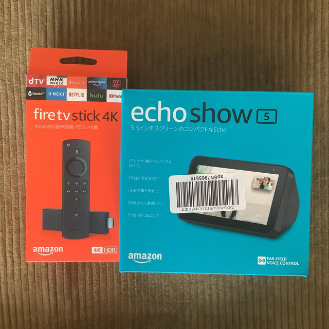 Fire TV Stick 4K echoshow スマホ/家電/カメラのテレビ/映像機器(その他)の商品写真