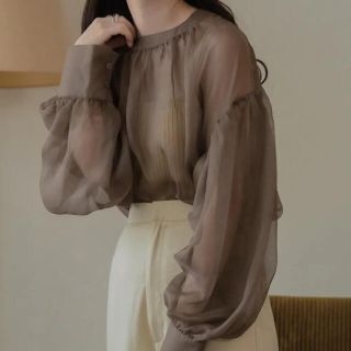 lawgy  original seethrough tops(シャツ/ブラウス(長袖/七分))