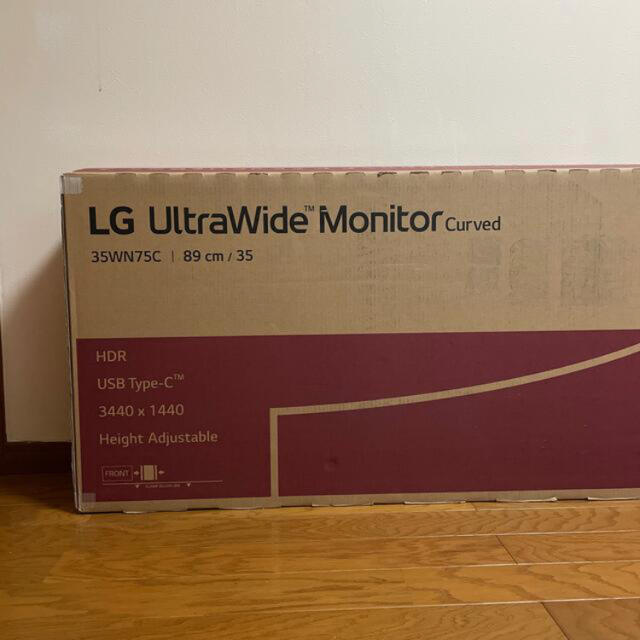 LG ウルトラワイドモニター / 35WN75Cの通販 by ISH|エルジーエレクトロニクスならラクマ Electronics - LG 大人気好評