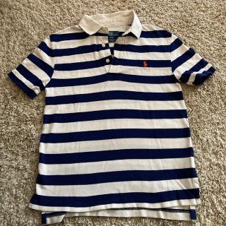 ポロラルフローレン(POLO RALPH LAUREN)のラルフローレン ボーイズ  ボーダーポロシャツ　8T 140cm(Tシャツ/カットソー)