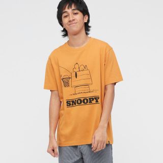 ユニクロ(UNIQLO)の【UNIQLO】ピーナッツ スヌーピー ビンテージ UT  Tシャツ (バスケ)(Tシャツ/カットソー(半袖/袖なし))