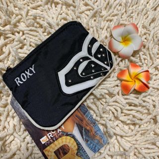 ロキシー(Roxy)のROXY コインケース（黒）(コインケース/小銭入れ)