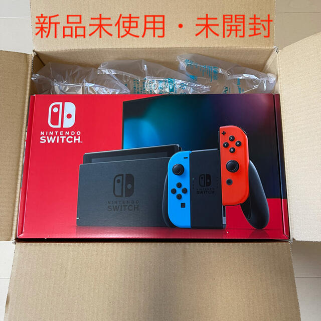 Nintendo Switch(ニンテンドースイッチ)のニンテンドー スイッチ 新品未使用・未開封 エンタメ/ホビーのゲームソフト/ゲーム機本体(家庭用ゲーム機本体)の商品写真