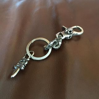 クロムハーツ(Chrome Hearts)のキーチェーン　シルバー925(キーホルダー)