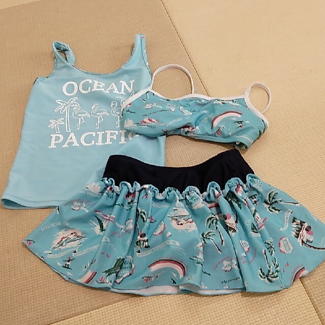 OCEAN PACIFIC(オーシャンパシフィック)のオーシャンパシフィック　女児　水着　140 キッズ/ベビー/マタニティのキッズ服女の子用(90cm~)(水着)の商品写真