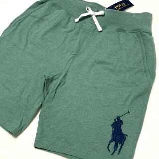 ポロラルフローレン(POLO RALPH LAUREN)の＊りか様 専用＊ メンズ S 新品 コットンメッシュ パンツ / モスグリーン(ショートパンツ)