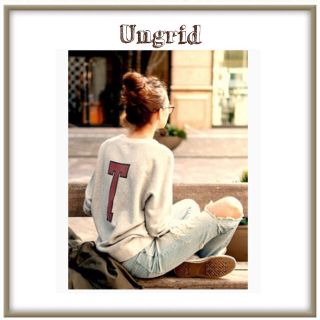 アングリッド(Ungrid)の『新品』アングリッド  スウェット トップス(トレーナー/スウェット)