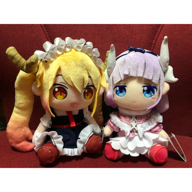 小林さんちのメイドラゴン オリジナルぬいぐるみ   カンナ トール　2個セットおもちゃ/ぬいぐるみ