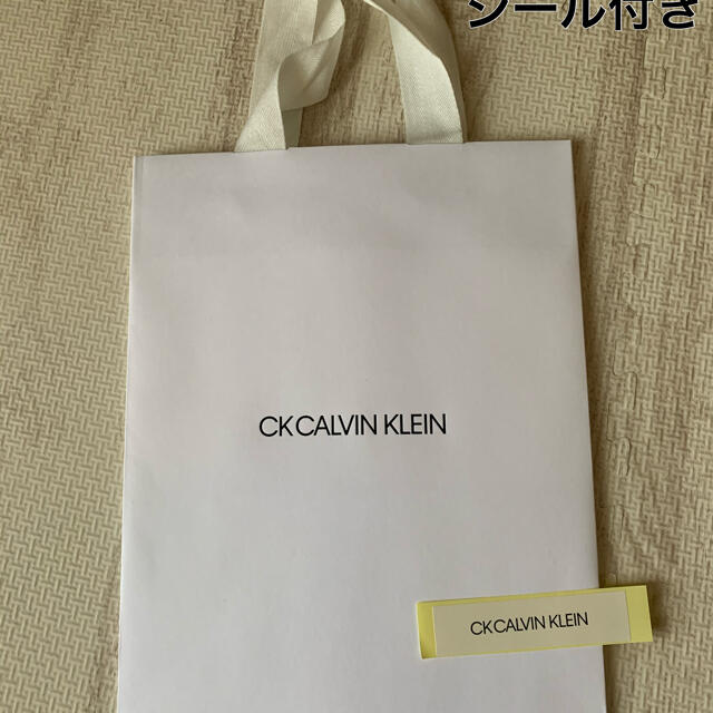 ck Calvin Klein(シーケーカルバンクライン)のCK CALVIN KLEIN ショップ袋ショッパー【ブランドシール付】 レディースのバッグ(ショップ袋)の商品写真