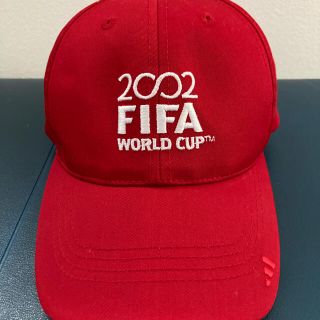 アディダス(adidas)のアディダス　ワールド　カップ　サッカー　FIFA　日韓　2002 キャップ(記念品/関連グッズ)