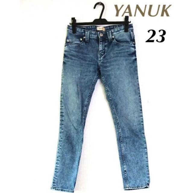 YANUK - ☆YANUK☆ヤヌーク リラックスドスリム デニムパンツ KAY 23の