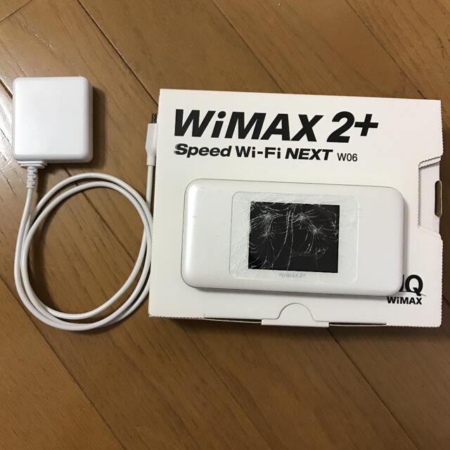 モバイルルーターWiMAX W06 スマホ/家電/カメラのスマートフォン/携帯電話(スマートフォン本体)の商品写真