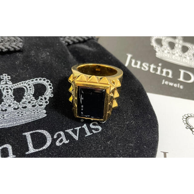 ☆付属品有り☆【JUSTIN DAVIS】PHARAOH Ring 4