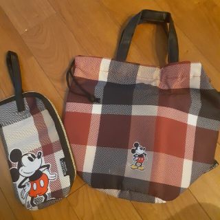 ディズニー(Disney)のDisney BLUE LABEL 保冷保温 ランチバッグセット(弁当用品)