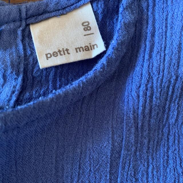 petit main(プティマイン)のpetit main♡チュニック(size80) キッズ/ベビー/マタニティのベビー服(~85cm)(ワンピース)の商品写真