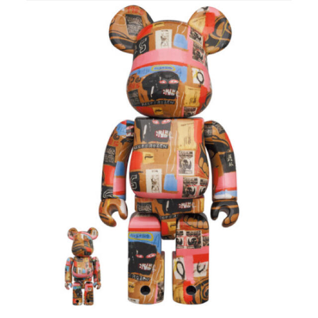 MEDICOM TOY(メディコムトイ)のBE@RBRICK BASQUIAT #2 100% 400% エンタメ/ホビーのフィギュア(その他)の商品写真